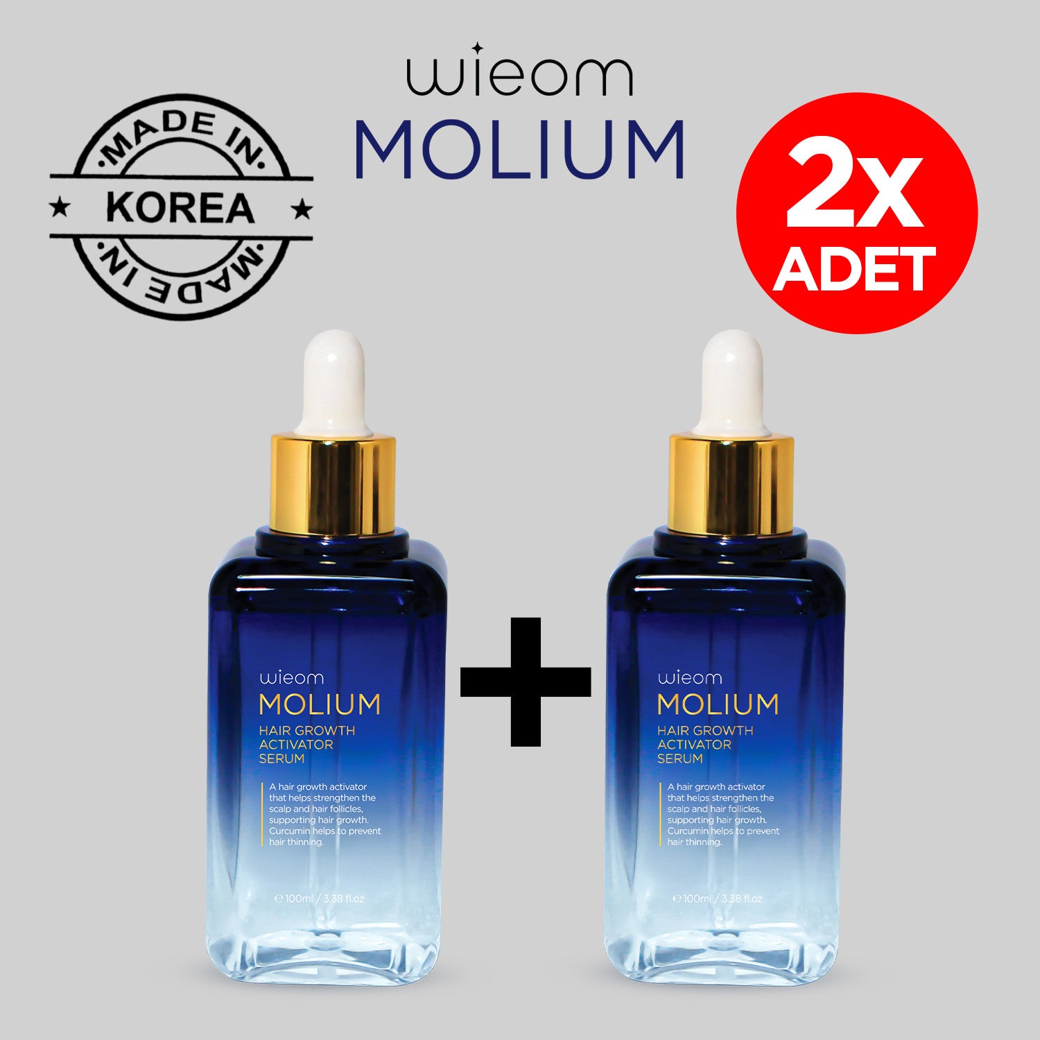 Wieom MOLIUM Saç Aktivatörü 2&