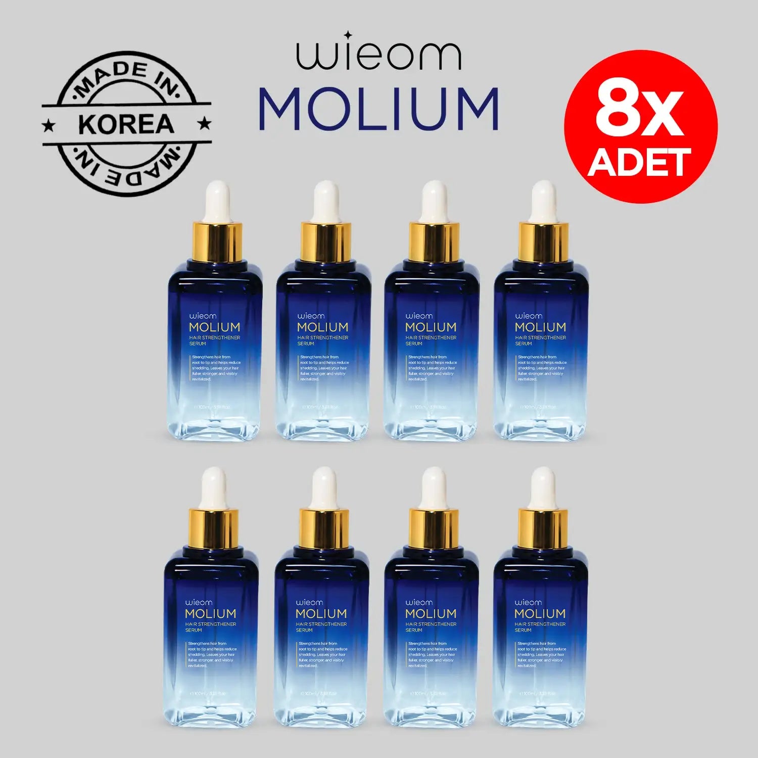 Wieom MOLIUM Saç Aktivatörü 8&